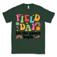 Sports Green field day let the games begin Classic Tee - JahusDesignShop