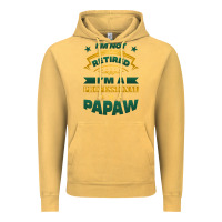 Vintage Mustard i'm not retired i'm a professional papaw Vintage Hoodie - Jasminsmagicworld