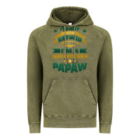 Vintage Olive i'm not retired i'm a professional papaw Vintage Hoodie - Jasminsmagicworld
