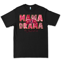 Black mama of drama girl mom Premium Tee - JahusDesignShop
