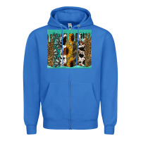True Royal western brushstroke tumbler Zipper Hoodie - Jasminsmagicworld