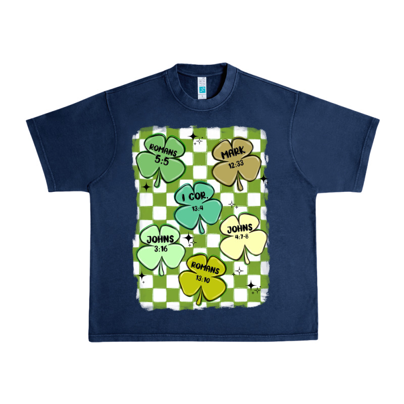 Shamrock Religious Urban Heavy Tee by MaliasSmallBusiness | Teevron