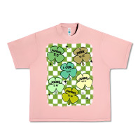 Salmon shamrock religious Urban Heavy Tee - MaliasSmallBusiness