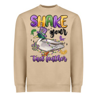 Mushroom shake your tail feather mardi gras Heavyweight Sweatshirt - MaliasSmallBusiness