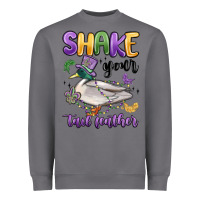 Storm shake your tail feather mardi gras Heavyweight Sweatshirt - MaliasSmallBusiness