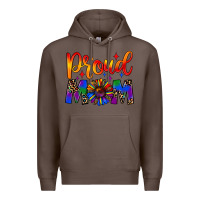 Coffee proud mom Premium Hoodie - JahusDesignShop