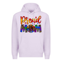 Lilac proud mom Premium Hoodie - JahusDesignShop