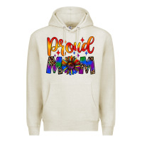 Oatmeal Heather proud mom Premium Hoodie - JahusDesignShop