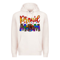 Pale Pink proud mom Premium Hoodie - JahusDesignShop