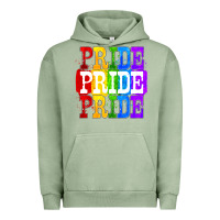 Pigment Oil Green Pride pride pride Urban Hoodie - FaDigitalArtStudio