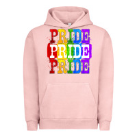 Pigment Salmon Pride pride pride Urban Hoodie - FaDigitalArtStudio
