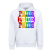 White Pride pride pride Urban Hoodie - FaDigitalArtStudio