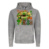 Cloud Rock kiss me im irish with lip Vintage Hoodie - NancyCooperArtShop