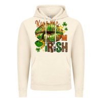 Vintage Artic kiss me im irish with lip Vintage Hoodie - NancyCooperArtShop