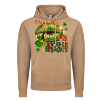 Kiss Me Im Irish With Lip Vintage Hoodie | Teevron