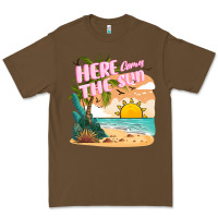 Cacao here comes the sun Premium Tee - JahusDesignShop