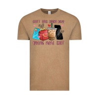 Vintage Coffee can't talk right now doing mimi shit Vintage Tee - MaliasSmallBusiness