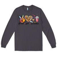 Smoke peace love nursing Long Sleeve Tee - MaliasSmallBusiness