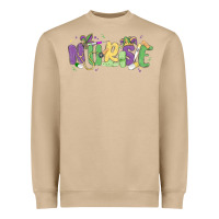 Mushroom nurse mardi gras Heavyweight Sweatshirt - MaliasSmallBusiness