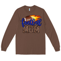 Chestnut football mom Long Sleeve Tee - JahusDesignShop