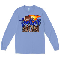 Colony Blue football mom Long Sleeve Tee - JahusDesignShop