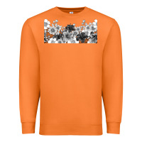 Carrot black and white floral Premium Sweatshirt - TumblerDesignByShophia