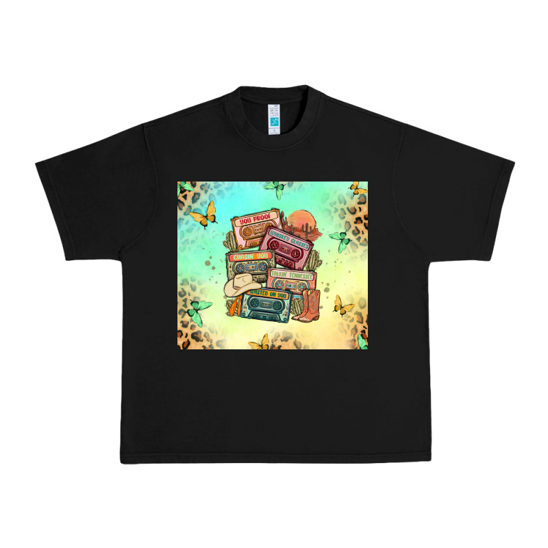 Country Cassette Tapes Urban Heavy Tee by MaliasSmallBusiness | Teevron