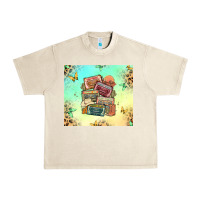 Sandshell country cassette tapes Urban Heavy Tee - MaliasSmallBusiness