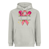 Moon Dust Personalized Breast Cancer ribbon Heavyweight Hoodie - NancyCooperArtShop