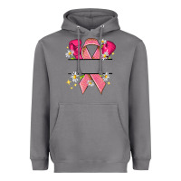 Storm Personalized Breast Cancer ribbon Heavyweight Hoodie - NancyCooperArtShop