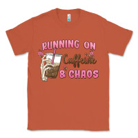 Copper running on caffeine & chaos Classic Tee - MaliasSmallBusiness