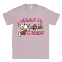 Lilac running on caffeine & chaos Classic Tee - MaliasSmallBusiness