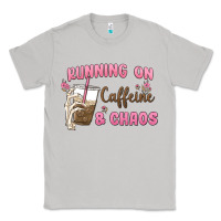 Moon Dust running on caffeine & chaos Classic Tee - MaliasSmallBusiness