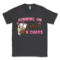 Smoke running on caffeine & chaos Classic Tee - MaliasSmallBusiness
