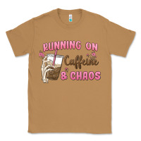 Toasted Coconut running on caffeine & chaos Classic Tee - MaliasSmallBusiness