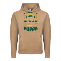 Vintage Coffee i'm not retired i'm a professional poppa Vintage Hoodie - Jasminsmagicworld
