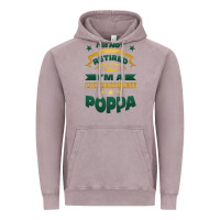 Vintage Zinc i'm not retired i'm a professional poppa Vintage Hoodie - Jasminsmagicworld