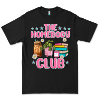 Black the homebody club Premium Tee - JahusDesignShop