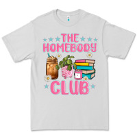 Dove Grey the homebody club Premium Tee - JahusDesignShop