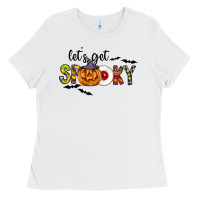 Let's Get Spooky Ladies Tee | Teevron