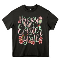 Asphalt Easter Day Happy Easter y'all Heavy Core Tee - OliviaCreatesArt