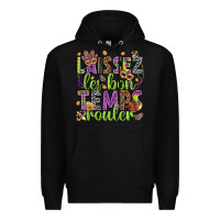 Black Loissez les bon temps rouler Premium Hoodie - HowdyJamesFarm