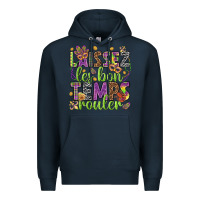 Navy Loissez les bon temps rouler Premium Hoodie - HowdyJamesFarm