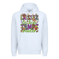 White Loissez les bon temps rouler Premium Hoodie - HowdyJamesFarm