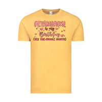 Vintage Mustard february is my birthday yes the whole month malia Vintage Tee - MaliasSmallBusiness