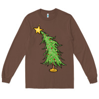 Chestnut trendy christmas tree Long Sleeve Tee - MaliasSmallBusiness
