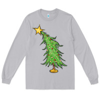 Moon Dust trendy christmas tree Long Sleeve Tee - MaliasSmallBusiness