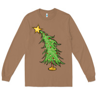 Toasted Coconut trendy christmas tree Long Sleeve Tee - MaliasSmallBusiness
