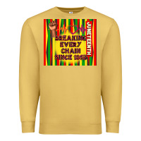 Juneteenth Breaking Every Chain Since 1865 Premium Sweatshirt | Teevron