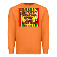 Carrot juneteenth breaking every chain since 1865 Premium Sweatshirt - TumblerDesignByShophia